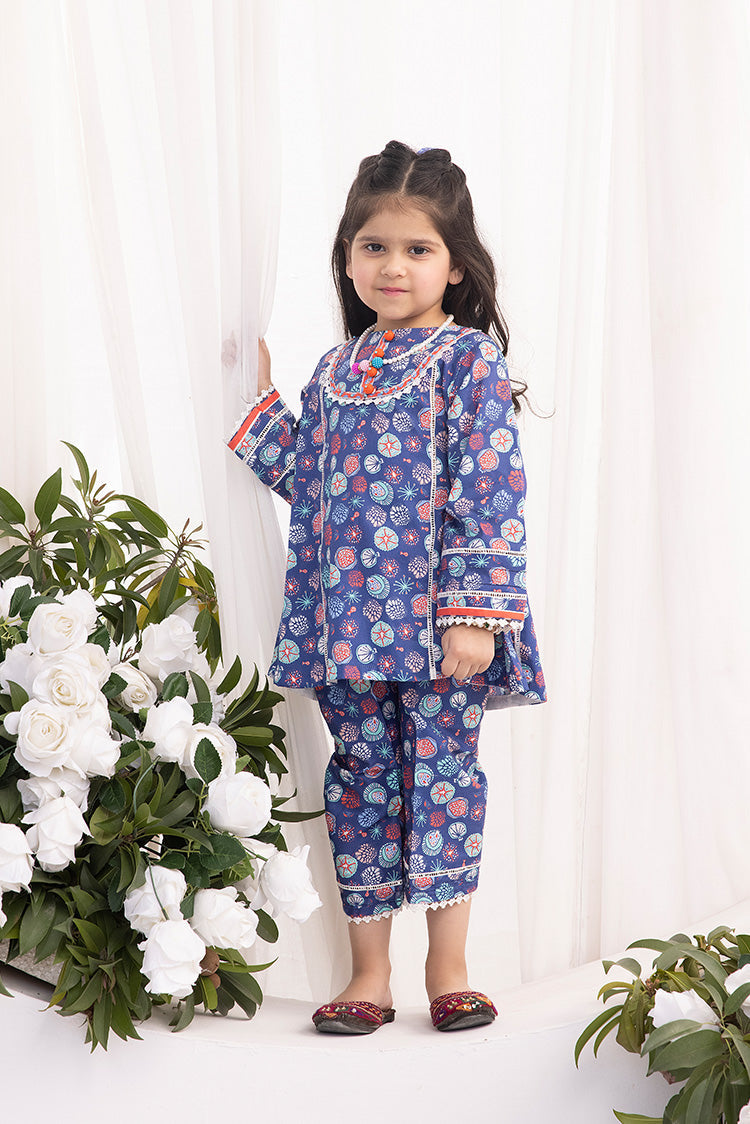 2-PC Stitched Printed Lawn Suit