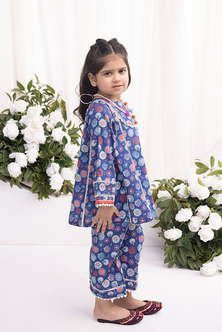 2-PC Stitched Printed Lawn Suit