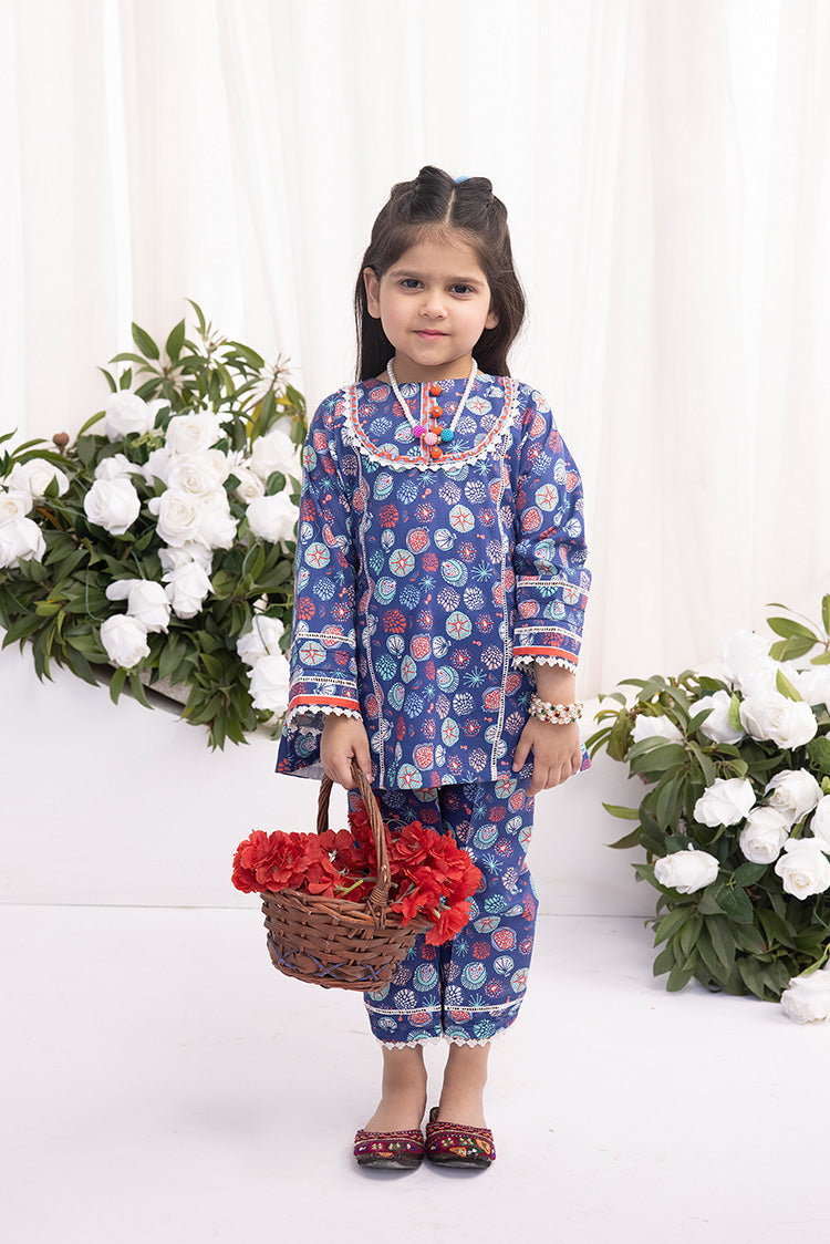 2-PC Stitched Printed Lawn Suit