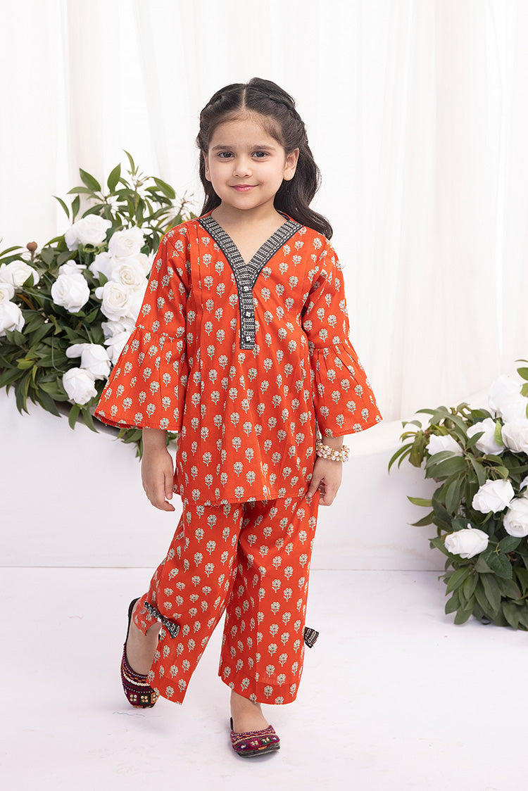 2-PC Stitched Printed Lawn Suit