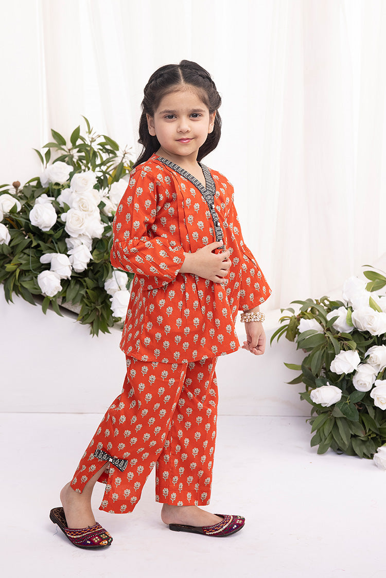 2-PC Stitched Printed Lawn Suit