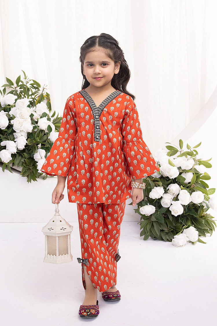 2-PC Stitched Printed Lawn Suit