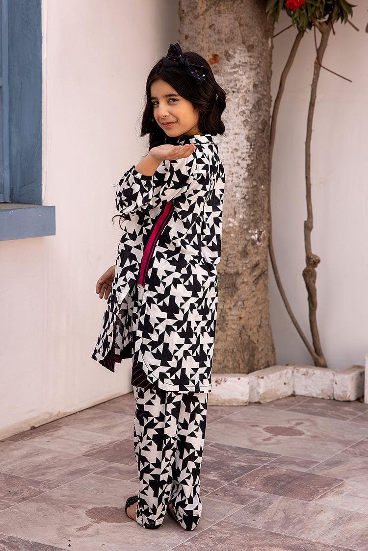 2-PC Stitched Printed Lawn Suit