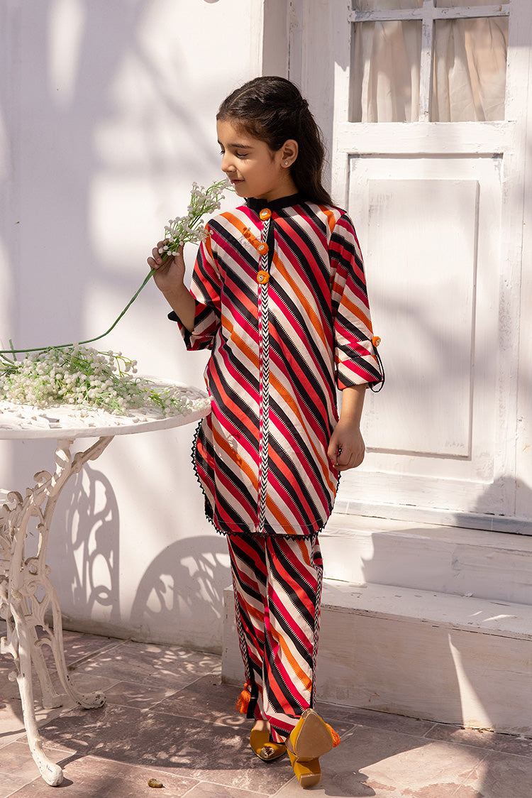 2-PC Stitched Printed Lawn Suit