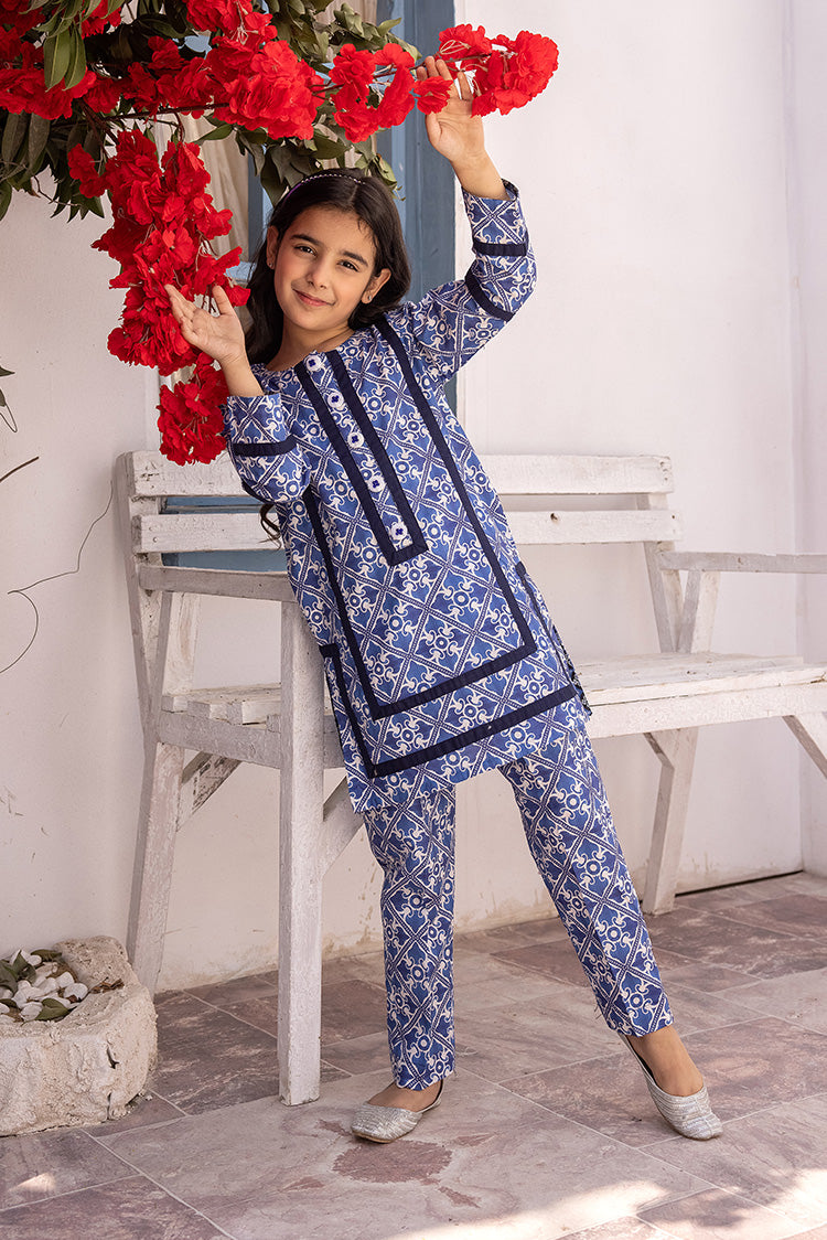 2-PC Stitched Printed Lawn Suit