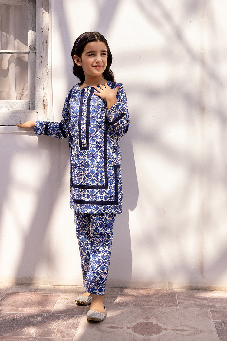 2-PC Stitched Printed Lawn Suit