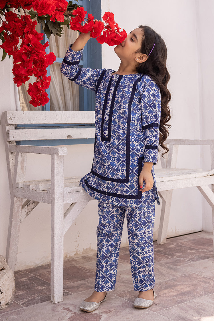 2-PC Stitched Printed Lawn Suit