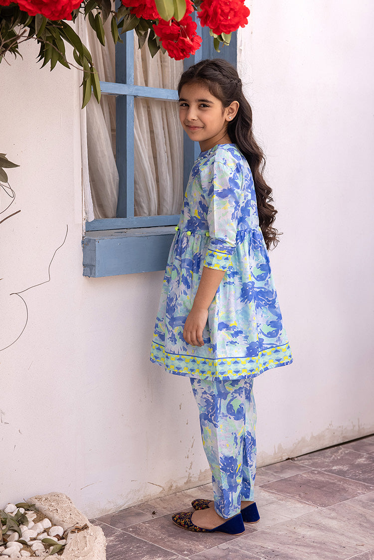 2-PC Stitched Printed Lawn Suit