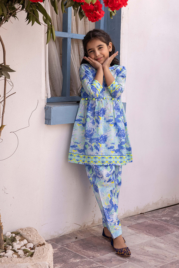 2-PC Stitched Printed Lawn Suit