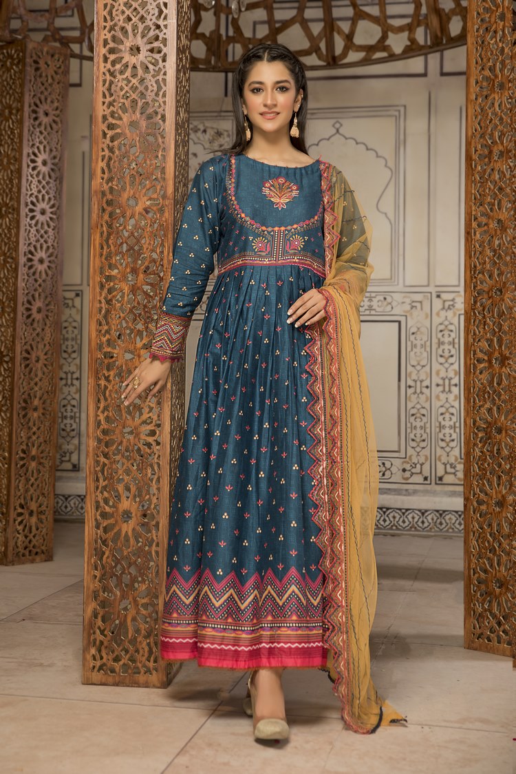 3-PC Stitched Self Jacquard Suit