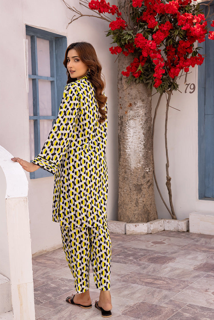 2-PC Stitched Printed Lawn Suit