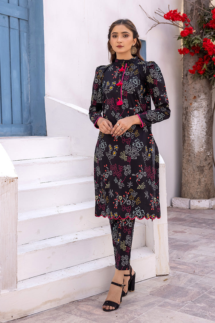 2-PC Stitched Printed Lawn Suit