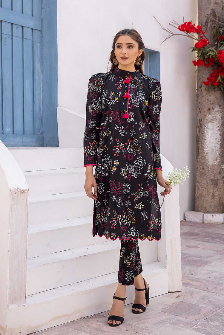 2-PC Stitched Printed Lawn Suit