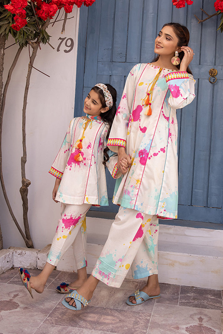 2-PC Stitched Printed Lawn Suit