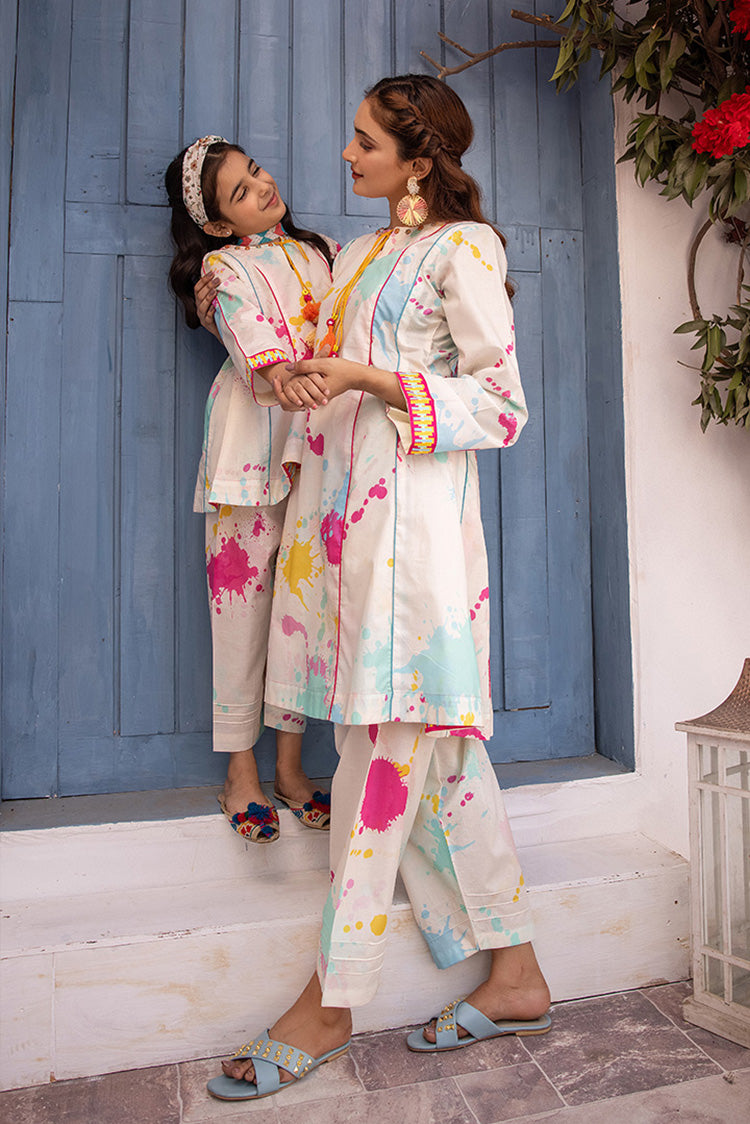 2-PC Stitched Printed Lawn Suit