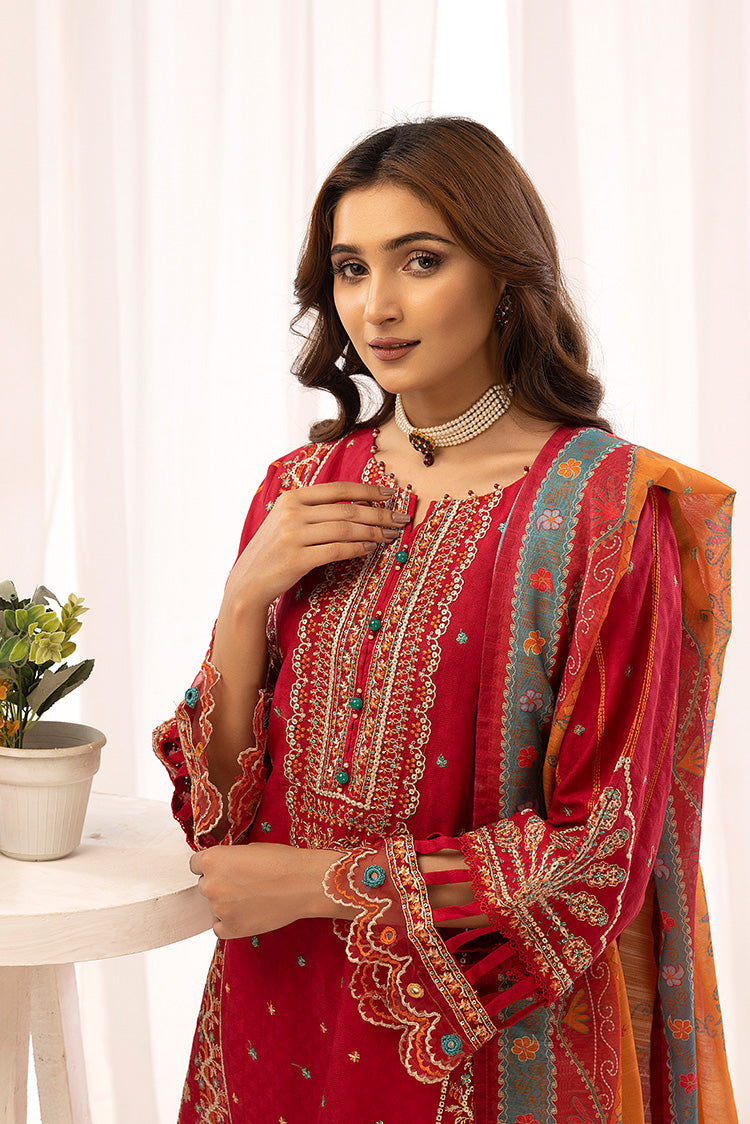 Shop 3-PC Stitched Self Jacquard Suit Online Now