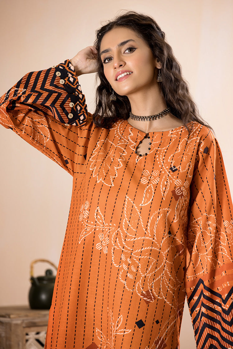 1-PC Unstitched Slub Khaddar Kurti