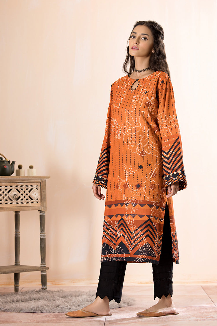 1-PC Unstitched Slub Khaddar Kurti