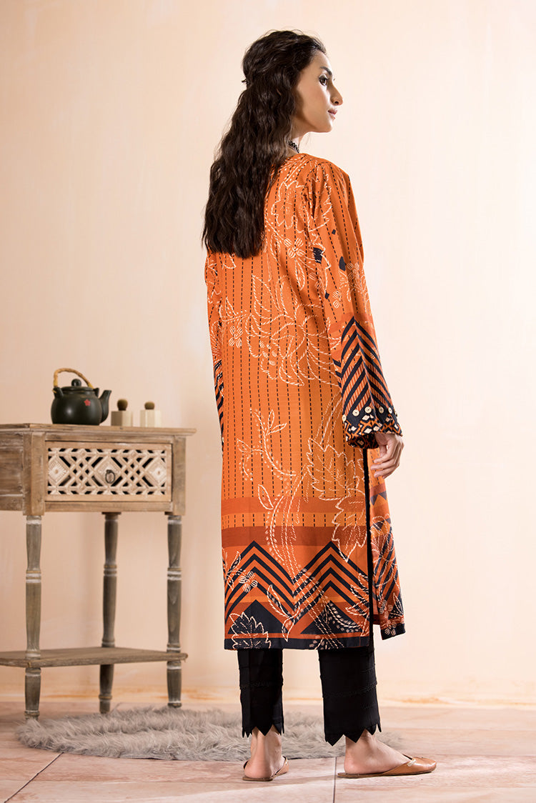 1-PC Unstitched Slub Khaddar Kurti