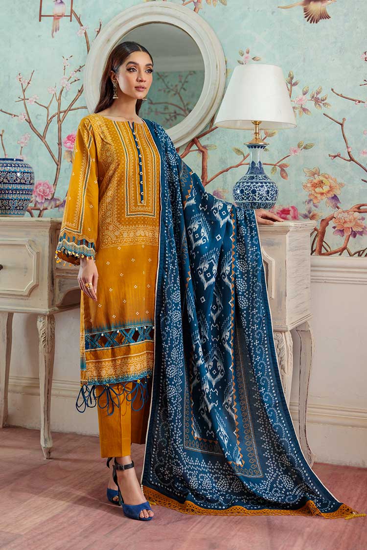 Musavir Embroidered Khaddar Collection Vol 1  -  EY-K3-1-06  -  3PC-Unstitched