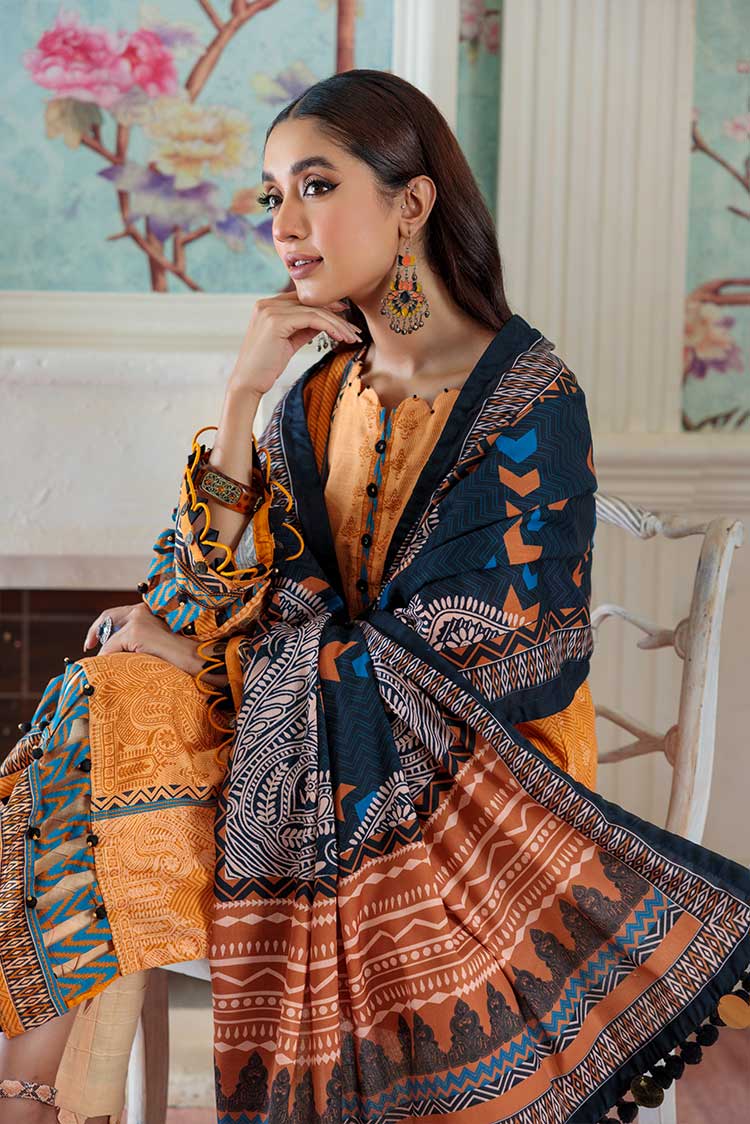 3-PC Wool Shawl Khaddar Suit