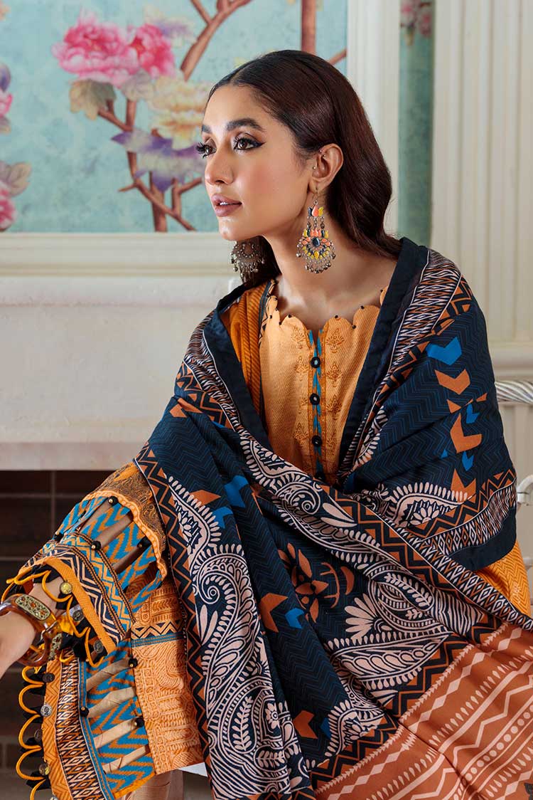 3-PC Wool Shawl Khaddar Suit