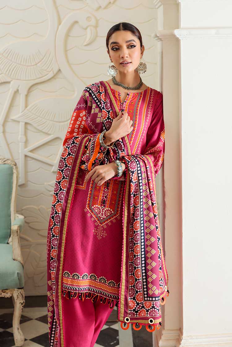 3-PC Wool Shawl Khaddar Suit