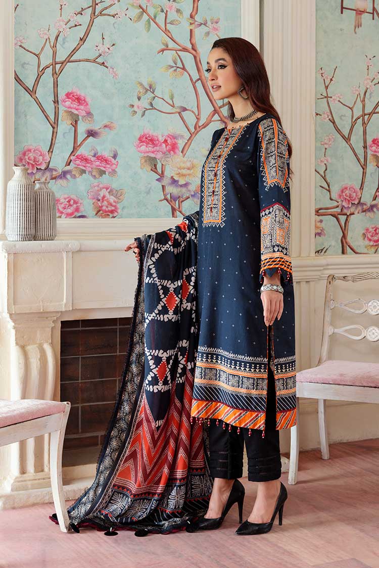 3-PC Wool Shawl Khaddar Suit