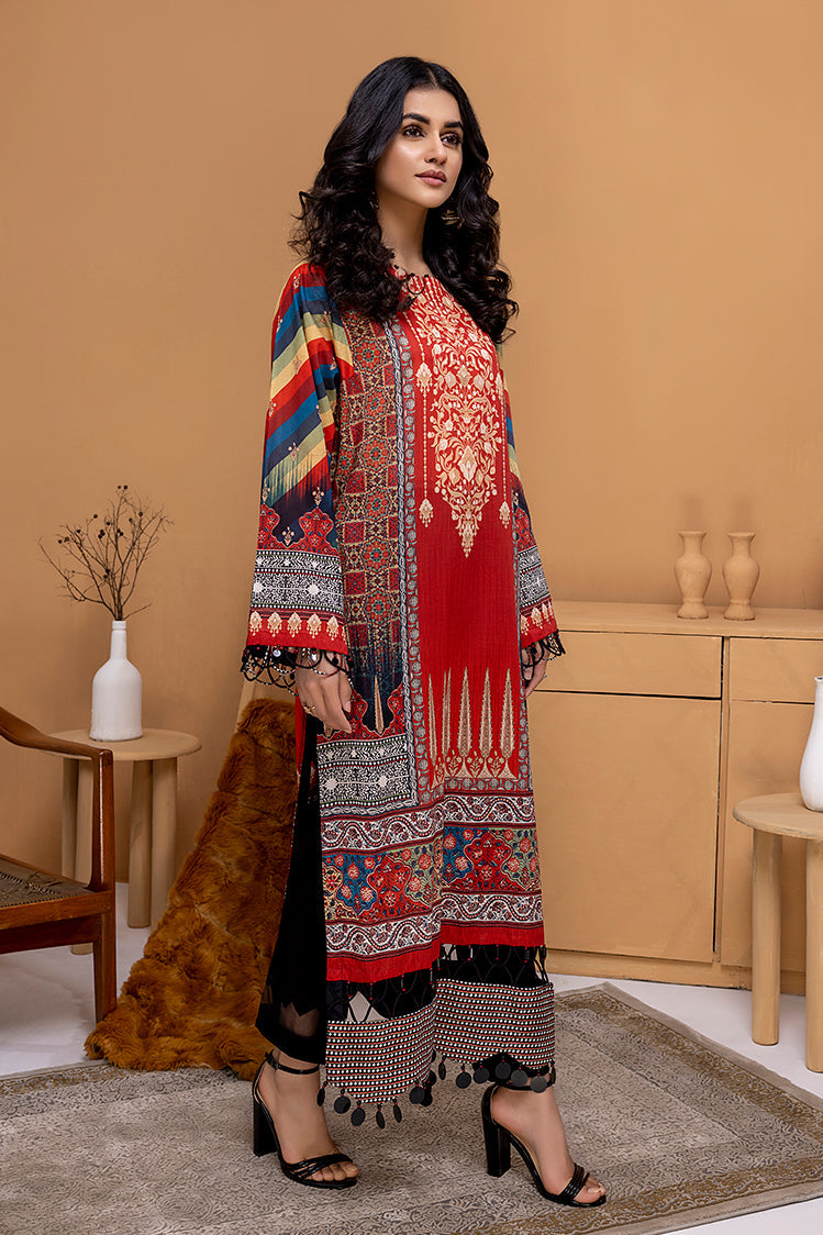 1-PC Unstitched Lawn Jacquard Kurti