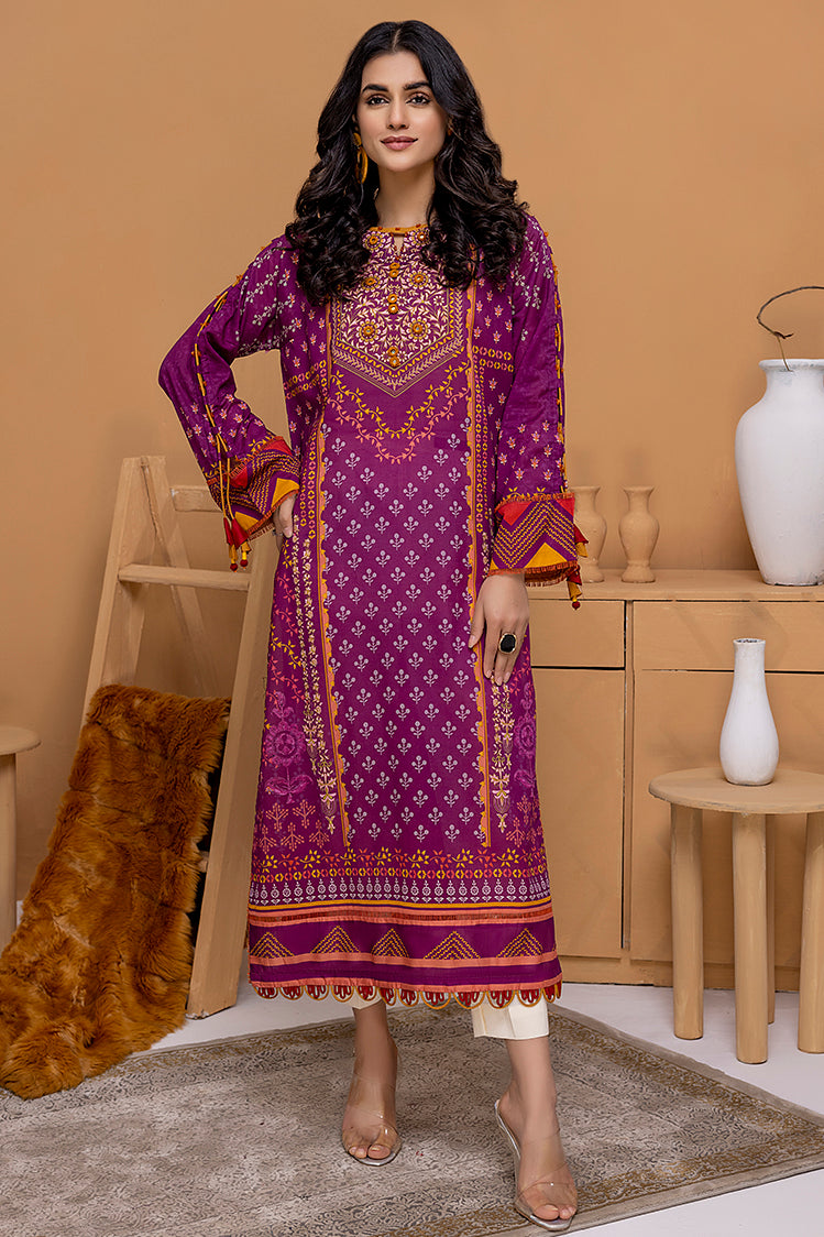 1-PC Unstitched Lawn Jacquard Kurti