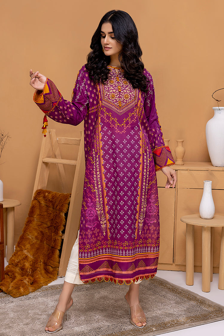 1-PC Unstitched Lawn Jacquard Kurti