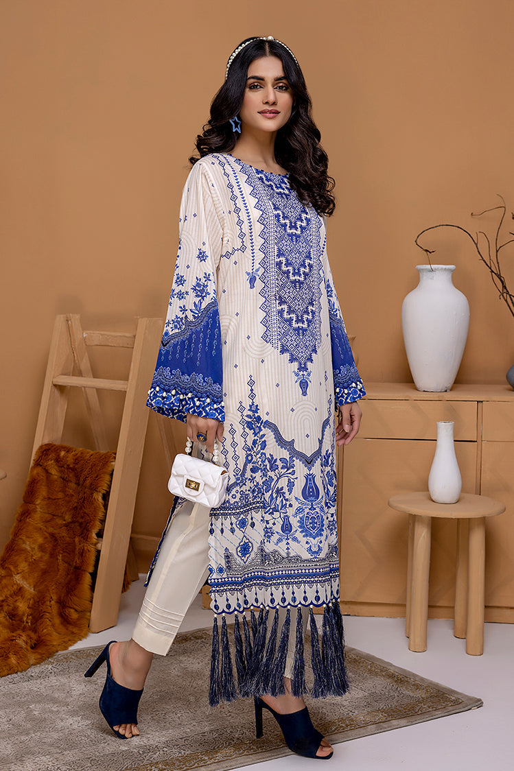 1-PC Unstitched Lawn Jacquard Kurti