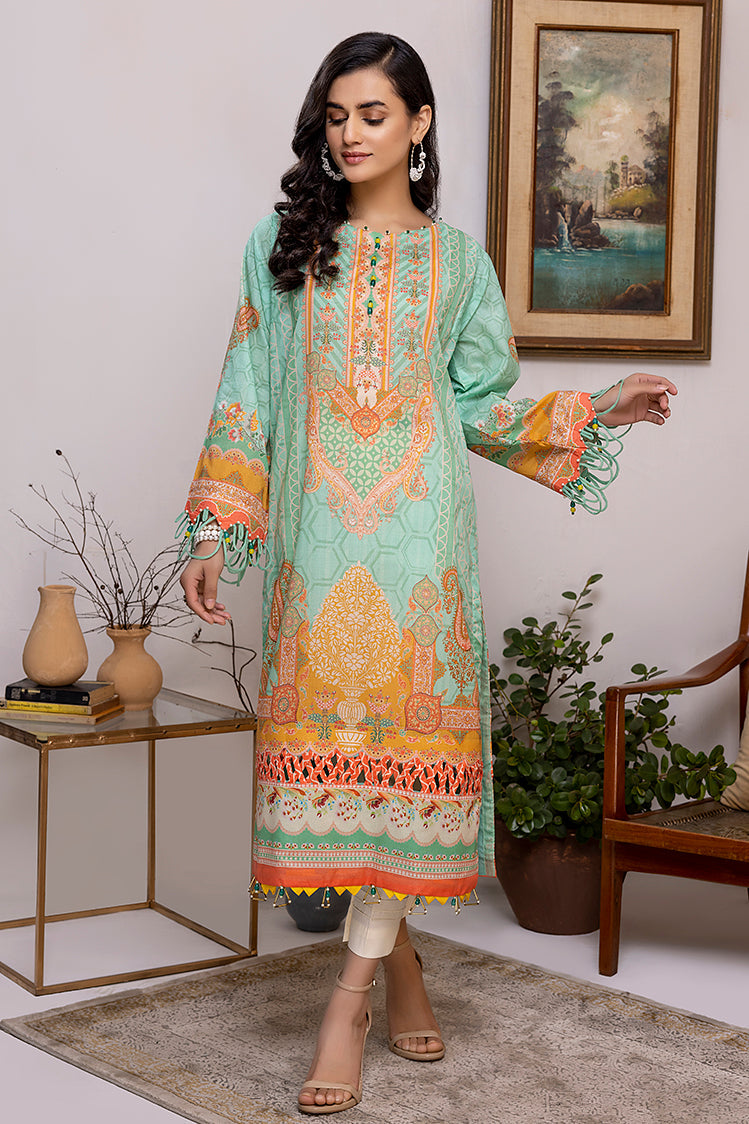 1-PC Unstitched Lawn Jacquard Kurti