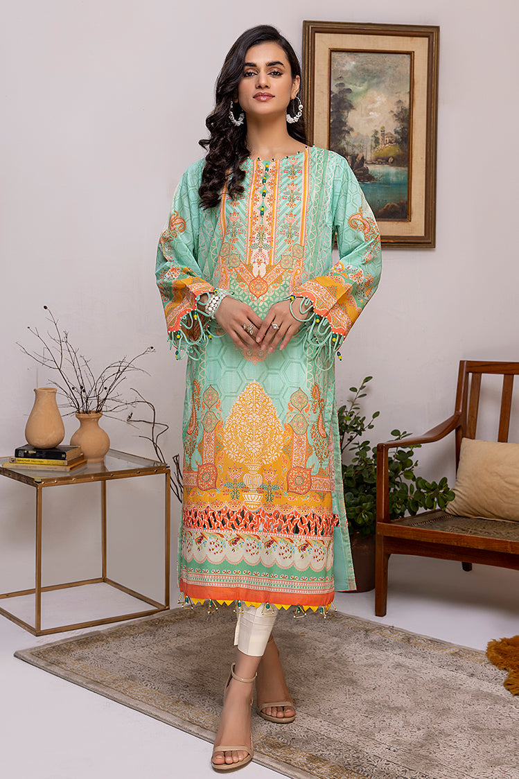 1-PC Unstitched Lawn Jacquard Kurti