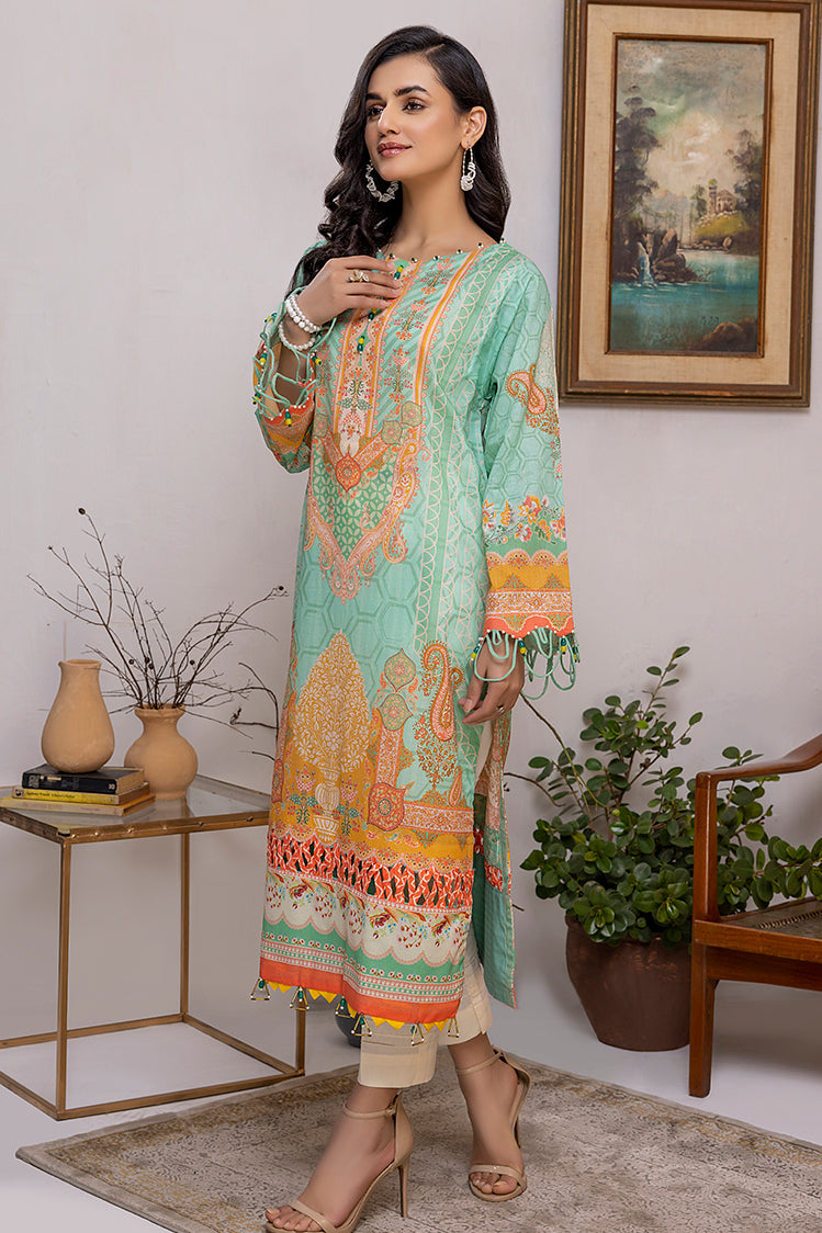 1-PC Unstitched Lawn Jacquard Kurti