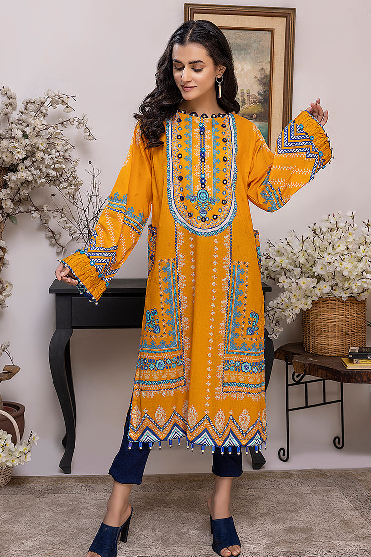 1-PC Unstitched Lawn Jacquard Kurti