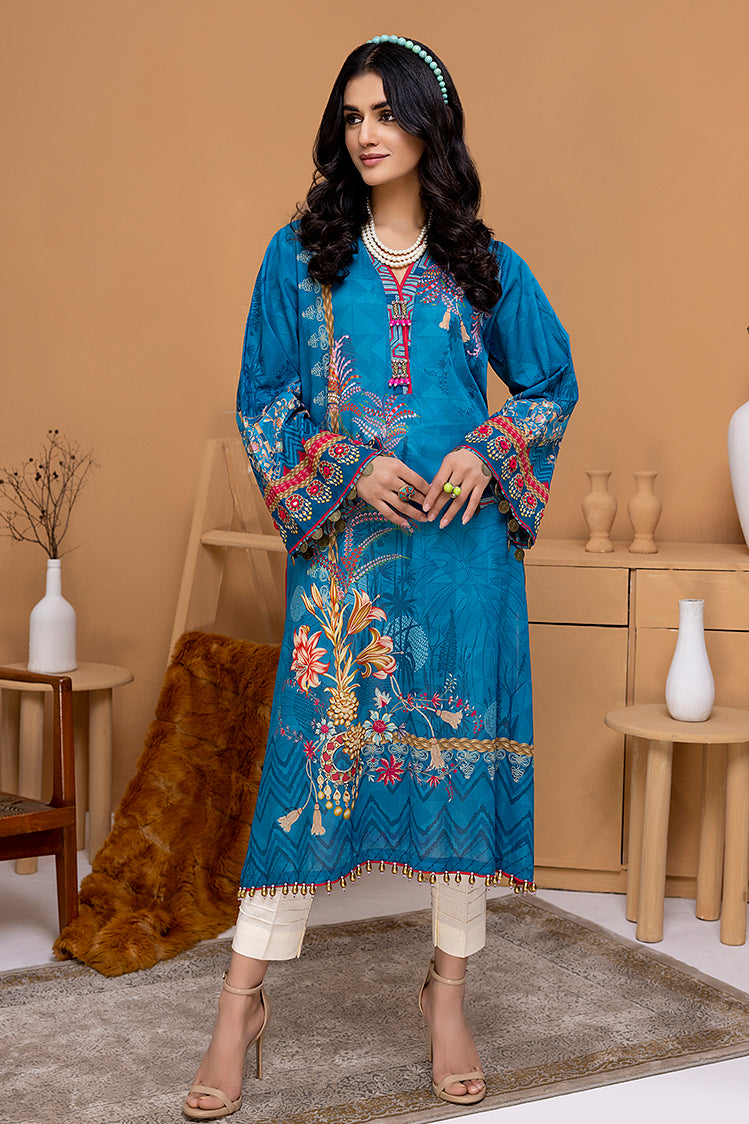 1-PC Unstitched Lawn Jacquard Kurti