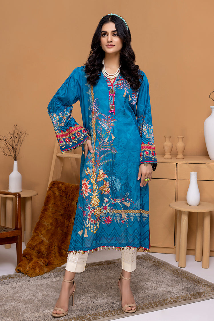 1-PC Unstitched Lawn Jacquard Kurti