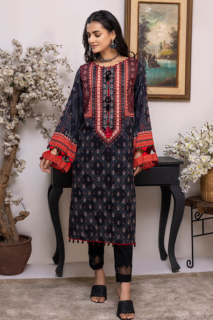 1-PC Unstitched Lawn Jacquard Kurti