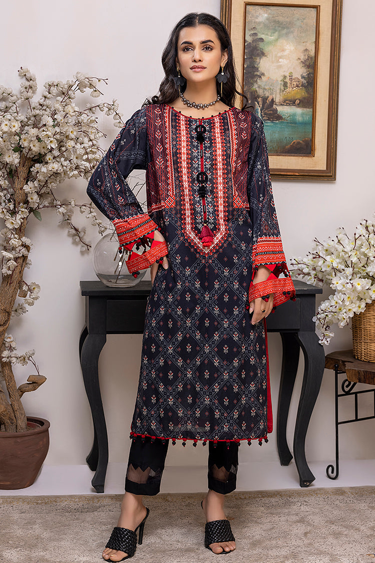 1-PC Unstitched Lawn Jacquard Kurti