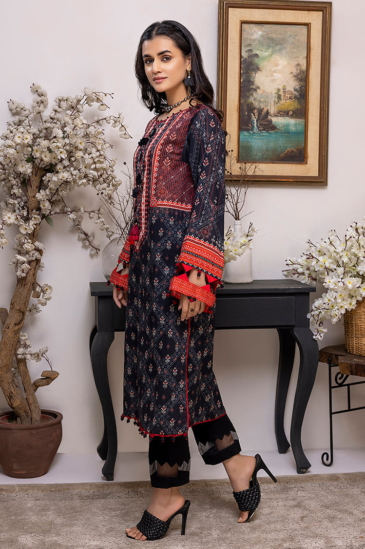 1-PC Unstitched Lawn Jacquard Kurti