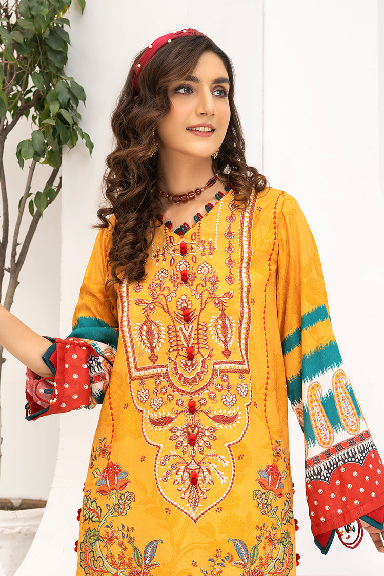 1-PC Unstitched Jacquard Kurti