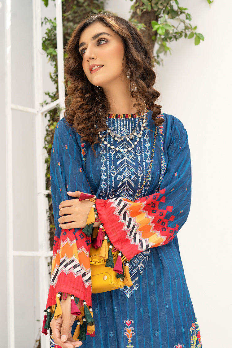 1-PC Unstitched Jacquard Kurti