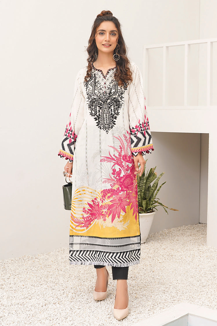 1-PC Unstitched Jacquard Kurti