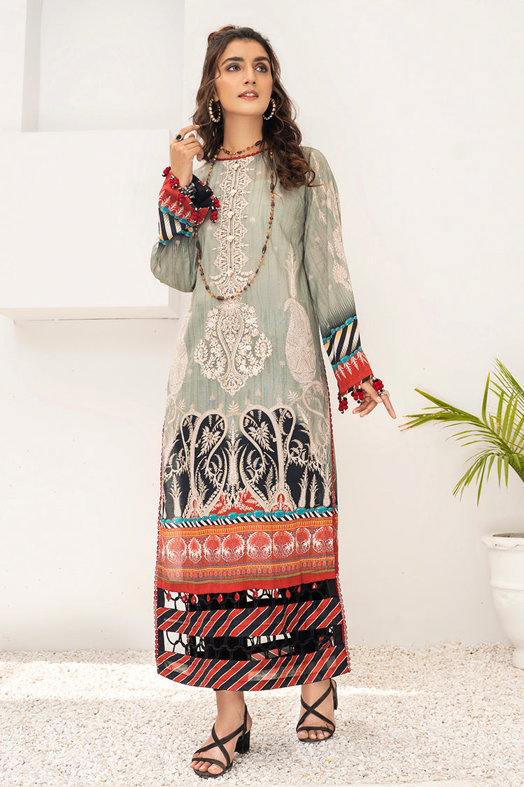 1-PC Unstitched Jacquard Kurti