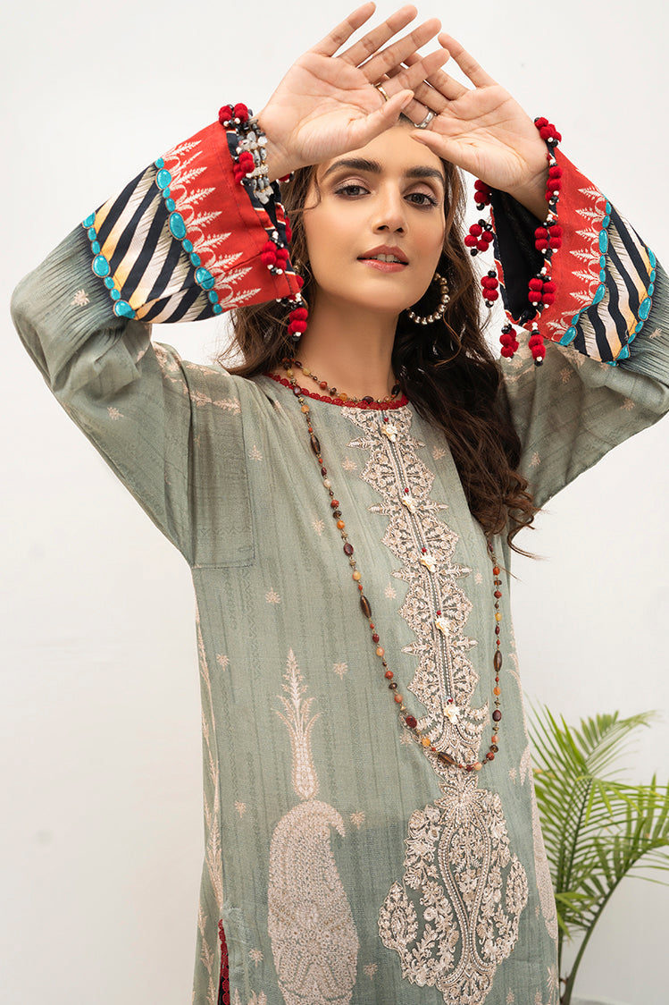 1-PC Unstitched Jacquard Kurti