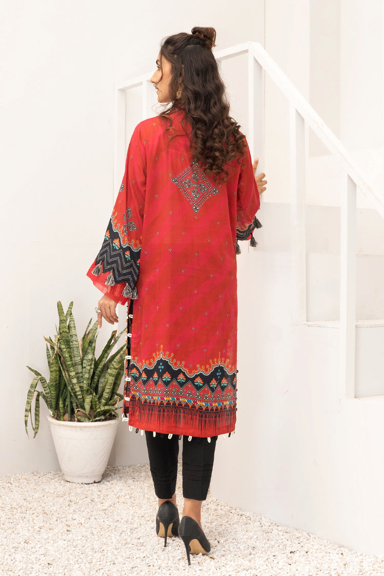 1-PC Unstitched Jacquard Kurti