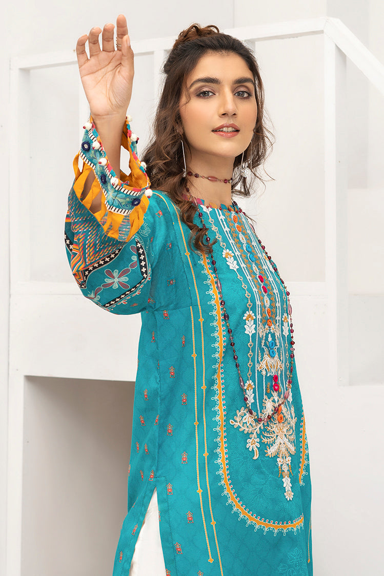 1-PC Unstitched Jacquard Kurti