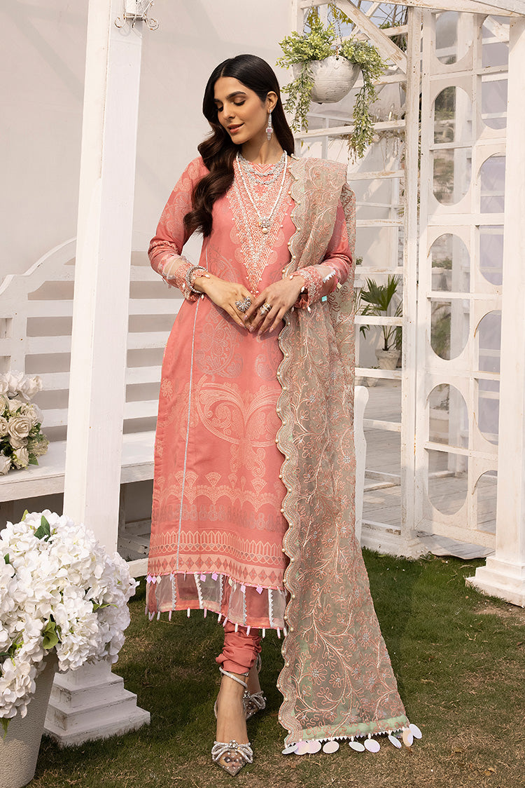 Shop 3-PC Unstitched Digital Printed Jacquard Suit Online Now