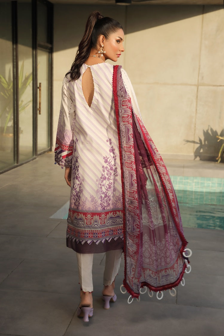 Shop 3-PC Unstitched Digital Printed Lawn Suit Online Now